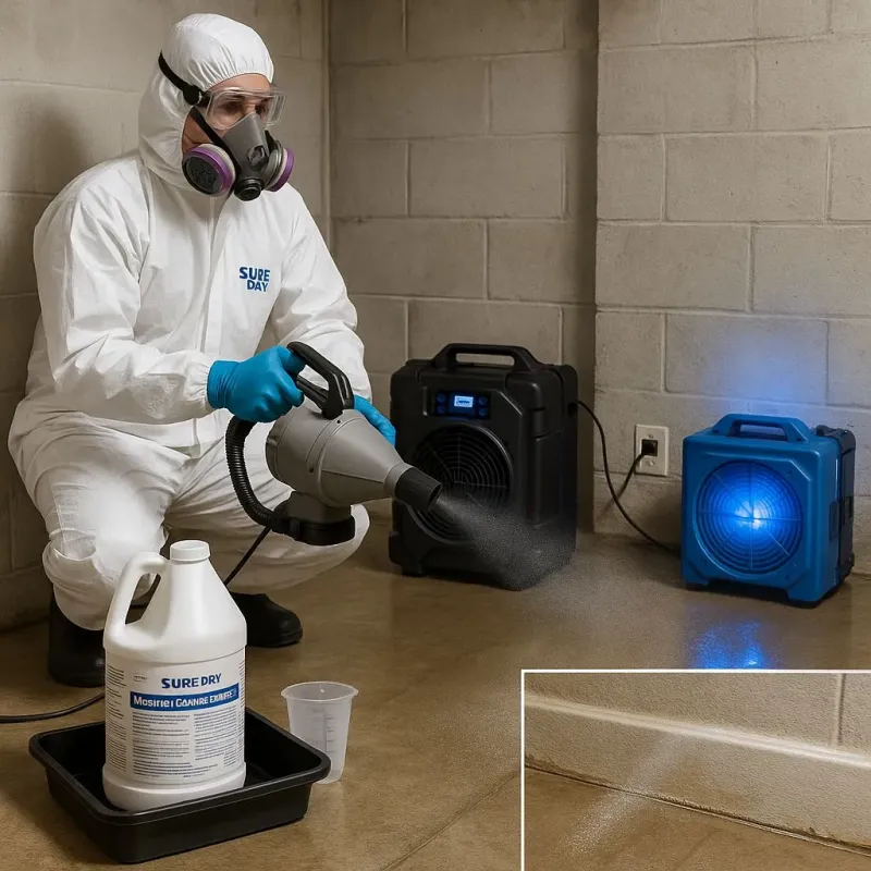 Sanitization and Odor Removal process in Maurice, LA