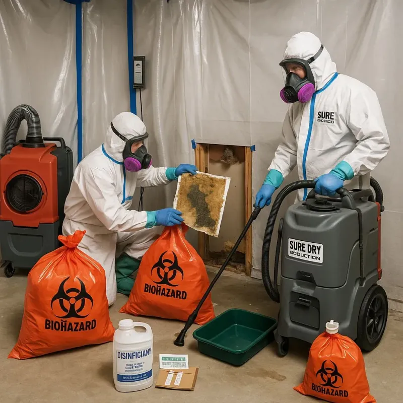 Contaminated Water Handling Protocols process in Maurice, LA