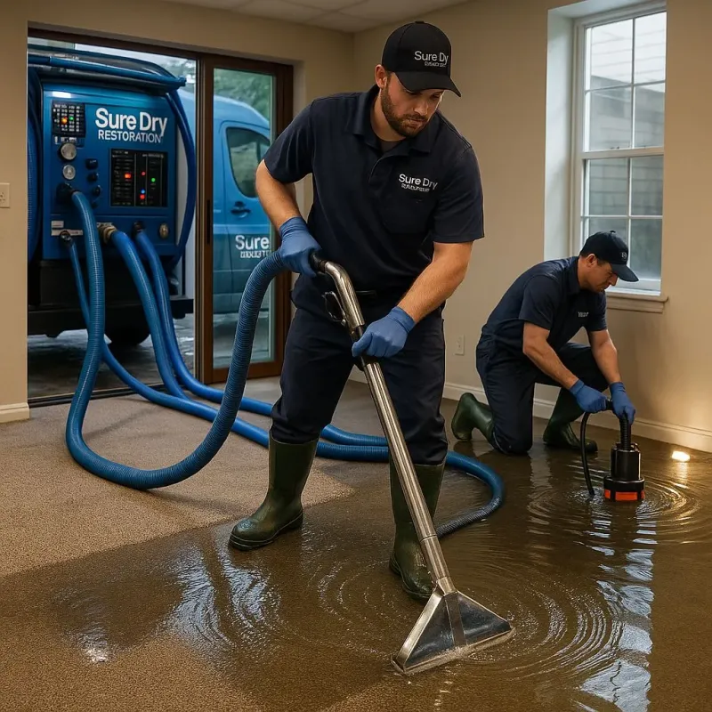 Water Extraction and Removal process in Maurice, LA